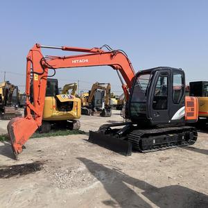 รถขุดมือสองฮิตาชิ ZX70 - 7 ตัน 42.4 กิโลวัตต์ เครื่องยนต์เดิม ชั่วโมงการใช้งานต่ำ ได้รับการรับรองมาตรฐาน CE เครื่องจักรกลเคลื่อนย้ายดิน รถขุดขนาดเล็ก - Product Image 1