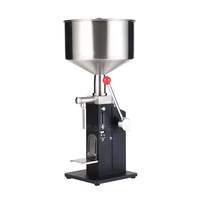 Machine de remplissage manuelle en promotion 5ml-50ml pour petits flacons, bocaux en verre, tubes, boissons, liquides, échantillons de laboratoire