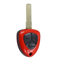 Clé de voiture à distance avec puce DR ID48 433 MHz, 1/3 boutons (1 ou 3), 012432 TRWS46E pour F430 458