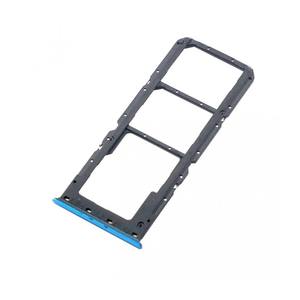 Bandeja para tarjetas SIM y SD para Oppo A91 Azul Verde - Product Image 1
