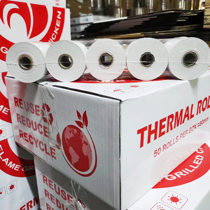 Papier à voile Pos Rouleau thermique Papier de caisse enregistreuse 3 1/8 ''230ft 220ft 200ft pour le marché américain et canadien - Product Image 6
