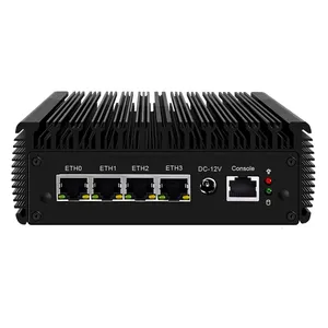 Topton X86 Fanless Mini PC J4125 J4105 Quad Core 2x i226-V 2.5G