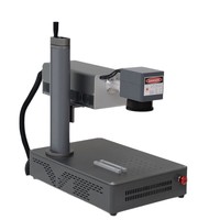 Nouvelle machine de gravure et de marquage laser UV/fibre de bureau 355nm 3W 5W 10W pour plastique ABS, métal et étiquettes, compatible DXF/BMP/AI/DST