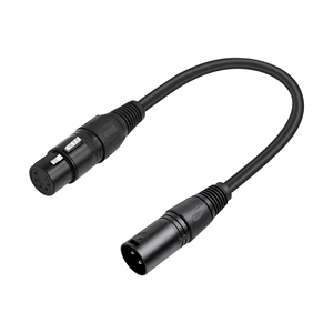 Cable <span class=keywords><strong>Adaptador</strong></span> de Audio y Luces DMX de 3 Pines XLR a 5 Pines XLR, <span class=keywords><strong>Doble</strong></span> Blindaje, para Mezcladoras, Micrófonos, Cable de Señal DMX512 <span class=keywords><strong>Lightning</strong></span>, 30 cm - Product Image 4