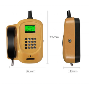 2G 3G 4G VoLTE 네트워크 WiFi TFT 디스플레이 공용 공중전화가있는 4G RFID 카드 야외 학교 전화 - Product Image 1
