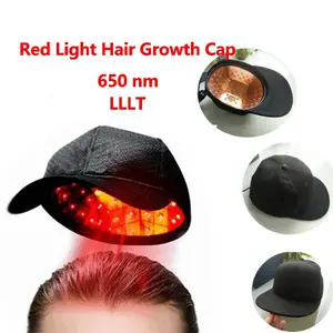 Yarımada CE LLLT saç lazerli başlık kırmızı ışık tedavisi ev kullanımı için 272 diyot lazerli başlık lazer şapka saç büyüme