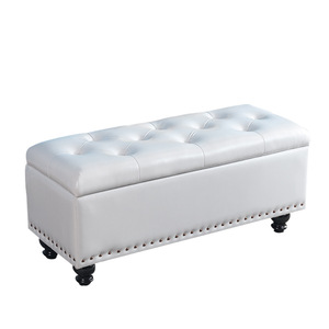 Tabouret de rangement <span class=keywords><strong>pliable</strong></span> multifonctionnel moderne en <span class=keywords><strong>bois</strong></span>, pouf de rangement, valise, <span class=keywords><strong>banc</strong></span> à chaussures pour la maison, le salon - Product Image 5