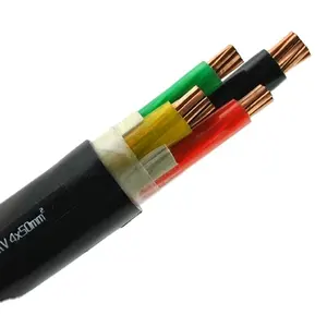 4x240 cu/xlpe/pvc câble xlpe câble d'alimentation à faible halogène câbles électriques