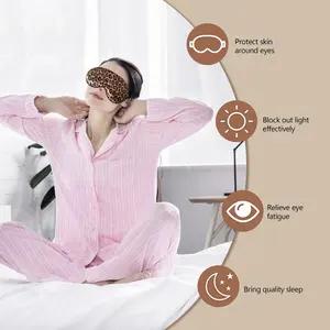 Gloway Oem Soft Satin Blindfold Elastic Strap Night Eyeshade Eyes Cover Satin Silk Eye Mask Sleep Mask For Travel