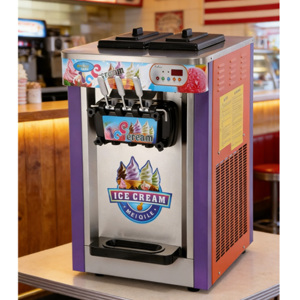 Machine à crème glacée commerciale de comptoir, faible consommation d'énergie, petite machine à glace molle, personnalisable pour la <span class=keywords><strong>maison</strong></span> - Product Image 1