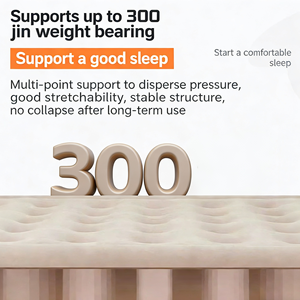 <span class=keywords><strong>Lit</strong></span> d'air gonflable à deux zones - Fermeté réglable, surface floquée douce pour la peau, idéal pour le camping et l'accueil d'invités - Product Image 5