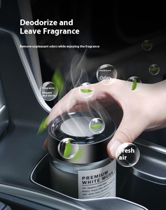 Perfume para Auto de Lujo Carmate Elite para Hombre, Fragancia Circular Moderna de Alta Gama, Botella de Vidrio de Larga Duración, Ambientador Sólido - Product Image 1