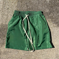 Short d'été unisexe en nylon pour hommes, avec logo personnalisé du fabricant