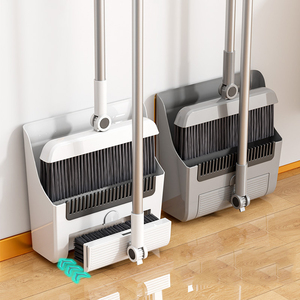 3-Trong-1 Có Thể Gập Lại Xoay Dài Bàn Chải Thiết Lập Mới Thuận Tiện Hộ Gia Đình Công Cụ Làm Sạch Nhựa Chổi Cleaner Bàn Chải Và Quét Dọn Bộ - Product Image 5