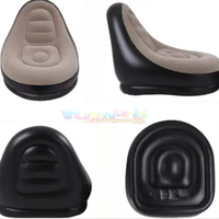 Canapé gonflable de camping et de plage, pouf gonflable rapide pour l'extérieur, idéal pour dormir