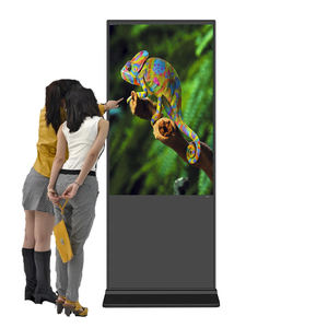 Solución <span class=keywords><strong>de</strong></span> Señalización Digital PCAP 43/49, Pantalla Digital para Kiosco con Ruedas, Logotipo Personalizado Extraíble, para Exhibición en Medios Públicos - Product Image 3