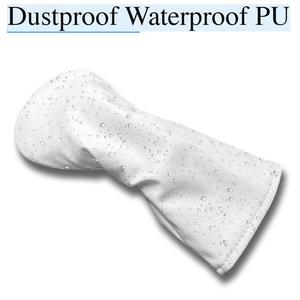 Crestgolf – Housse de protection en PU imperméable et anti-poussière pour clubs de <span class=keywords><strong>golf</strong></span> en <span class=keywords><strong>bois</strong></span>, blanche, personnalisable avec logo et couleur - Product Image 5