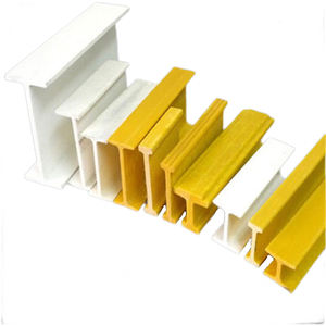 100*100*6Mm Hoge Kwaliteit Frp Glasvezel Profielen Glasvezel H I Beam - Product Image 2