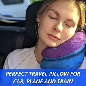 Almohada de Viaje para el Cuello, Cómoda Almohada de Viaje en Forma de U para Avión y Automóvil - Product Image 2