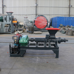 Machine à briquettes de charbon à haute capacité, entraînée par un moteur diesel, pour la fabrication de briquettes de charbon de bois en poudre pour barbecue et chicha - Product Image 5