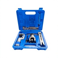 Outil d'évasement de tubes en cuivre Dongxiao N806, évasoir de tubes de 9 mm, évasement excentrique à 45°, kit d'alésage métrique/imperial de 619 mm