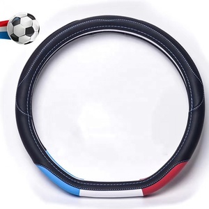 Nouvelle housse de <span class=keywords><strong>volant</strong></span> de coupe du monde de couleur assortie pour Peugeot <span class=keywords><strong>307</strong></span> 2001-2008 <span class=keywords><strong>307</strong></span> SW 2005-2008 - Product Image 5