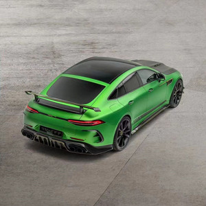 ชุดแต่งคาร์บอนไฟเบอร์สไตล์ MSY สำหรับ Mercedes-Benz AMG GT50 GT53 GT63 สภาพใหม่  ลิ้นกันชนหน้า ดิฟฟิวเซอร์ สปอยเลอร์ กันชนรถยนต์ - Product Image 5