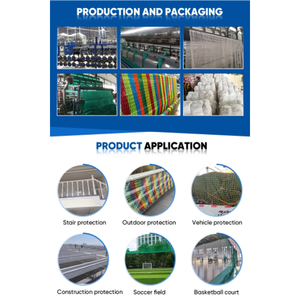 Red de seguridad de Construcción Verde y negra de alta calidad de 180gsm, Red de plástico de poliéster PE PP para construcción de edificios, alta seguridad - Product Image 5