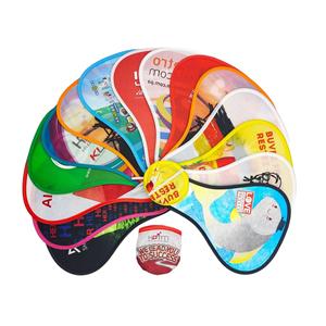 Éventails personnalisés avec logo Beckon, imprimés avec des destinations, avec pochette, pour les promotions touristiques et les foires du voyage - Product Image 4