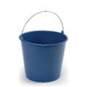 Secchio Rotondo in Metallo Rosso da 6 Litri per Uso Generale - Product Image 1