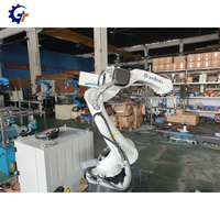Robot industrial de 6 ejes de acero de soldadura robótica de vigas metálicas con controlador