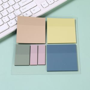 Bloc-notes autocollant personnalisé PET transparent étanche pour étudiants fabricant de cahiers pour enseignants - Product Image 5