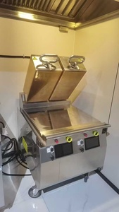 Guirlande Vulcan électrique double face commerciale Grille à clapet pour Burger Patty Cuisson dans les restaurants de restauration rapide - Product Image 3