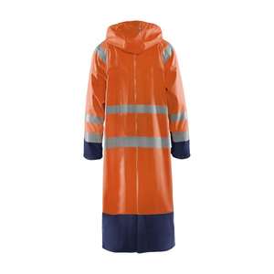 BLAKLADER - 432520005389M Chubasquero Hi-vis Nivel 1 Naranja/Azul marino-EAN 7330509571453 PROTECCIÓN PARA TODOS LOS TIEMPOS - Product Image 2