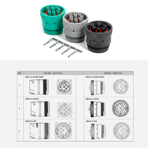 Female Pa66 4pin 9pin Electrical Wire Auto Nylon Copper Power PCB Wiring Harness Automotive Connectors Connector - Product Image 2