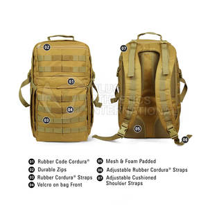 Bolsas de senderismo para hombre, convertibles, de secado rápido, ligeras, con cremallera, para pesca al aire libre, viajes, senderismo - Product Image 2