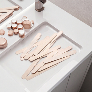 Bastoncini eco-friendly in legno di cera depilatoria con spatola sacchetti applicatore <span class=keywords><strong>per</strong></span> Bikini/intimo depilazione <span class=keywords><strong>per</strong></span> la <span class=keywords><strong>ceretta</strong></span> delle gambe - Product Image 2