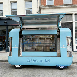 Camion de restauration rapide mobile XCEGO 1500 kg, entièrement équipé, à propulsion électrique, certifié CE, pour bar à café et services alimentaires – Direct Usine - Product Image 2