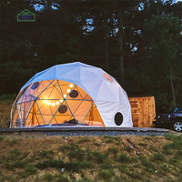 Dôme de glamping transparent en PVC pour l'extérieur, tente d'hôtel de luxe, resort