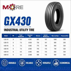 <span class=keywords><strong>Pneu</strong></span> de direction de tracteur à profil bas 4.50-16TT GX430 pour petites machines agricoles domestiques - Product Image 2