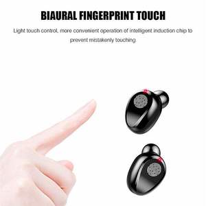 TwsワイヤレスBT5.0目に見えないイヤホンF9 2000mahパワーバンクヘッドセット付き - Product Image 4