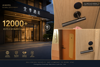 Cerradura RFID de Alta Resistencia para Hotel, Diseño Minimalista Dividido, Manija de Aleación de Zinc Sólido, Núcleo de Acero Inoxidable, Software Gratuito de Gestión Hotelera
