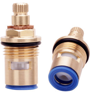 Robinet M18*1.5 à quart de tour, design <span class=keywords><strong>moderne</strong></span>, en laiton, avec cartouche en céramique, angle de rotation maximal de 90 degrés, garantie de 3 ans, entrée d'eau centrale - Product Image 4