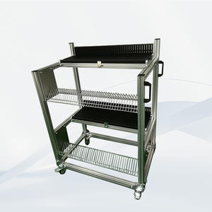 รถเข็นใส่อาหาร SMT สำหรับสายการผลิตฟูจิ NXT อะไหล่ SMT รถเข็นเก็บของแบบ SMT ความจุสูง40ช่อง - Product Image 5