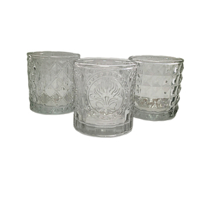 Personnalisé imprimé en gros pas cher grand cylindre belle conçu vide parfumée mat bocal en verre dépoli avec couvercle - Product Image 6