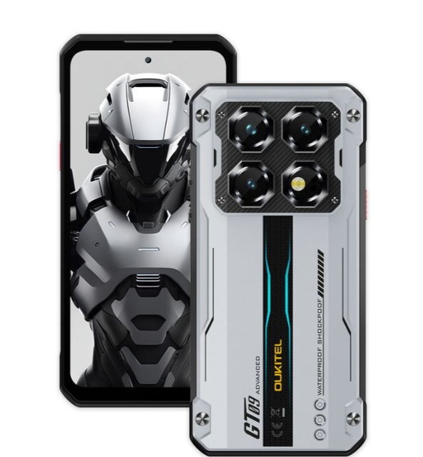 7.2 Inch Rugged Smartphone 10000mAh Battery Android 15 8+256GB Storage 108MP Camera 120Hz Display 5G Octa Core IP68 for Gaming