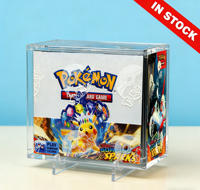 Boîte magnétique transparente pour cartes TCG, résistante aux UV, en acrylique, ETB Evolutions Elite Trainer
