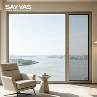 Ventanas Sayyas GR75-IWS de Alta Resistencia, Sistema de Apertura Interior de Aluminio 6060-T66, Profundidad del Marco de 75 mm, Alta Resistencia Antirrobo
