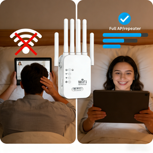 Amplificateur de signal Wifi, répéteur, extension de réseau sans fil à six antennes - Product Image 5