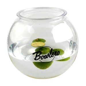 PP <b>Plastic</b> <b>Fish</b> <b>Bowl</b> Shape <b>Fish</b> <b>Bowl</b> Party Cup With Straw With Lid Disposable Party Event Custom Logo Wholesale - Product Image 4